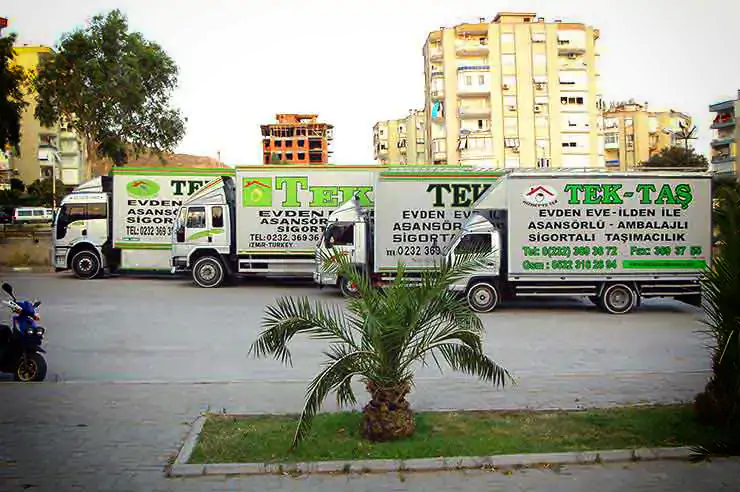 evden eve araçlarımız izmir