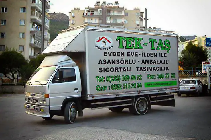 evden eve araçlarımız izmir